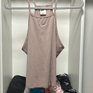 Nike Pink Tank Top with Racerback Design